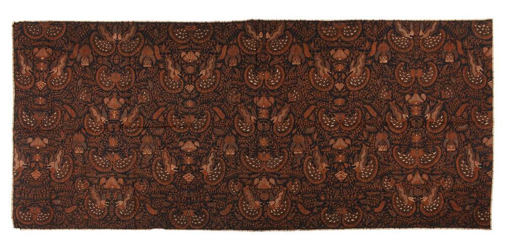 Gebatikte doek