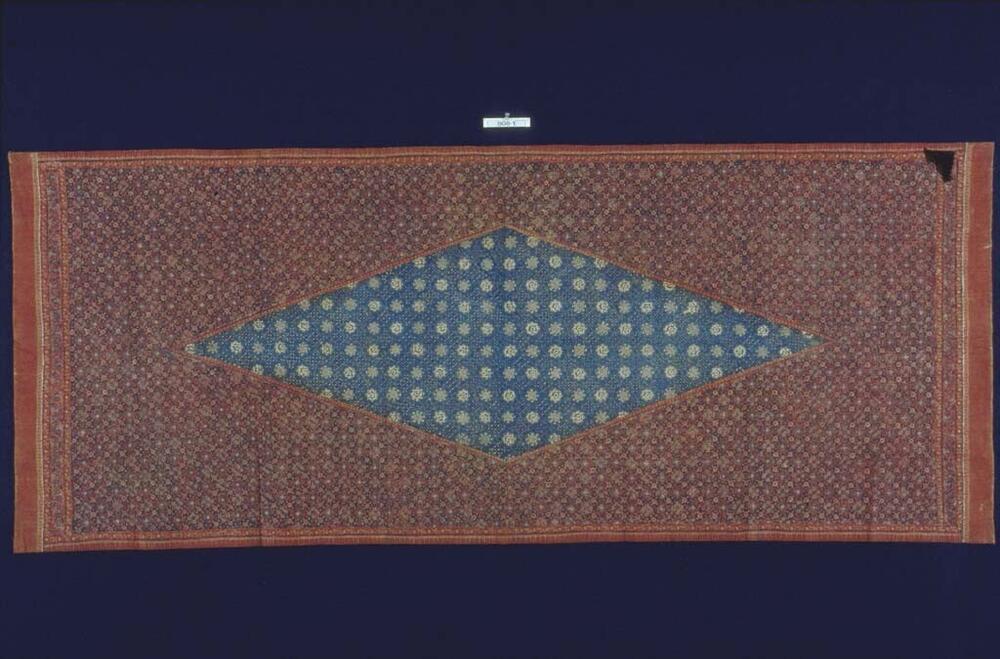 Gebatikte hoofdoek voor vrouwen.