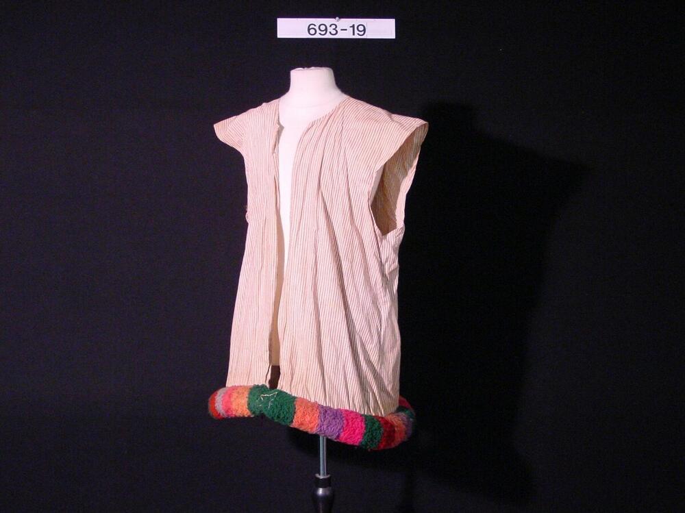 Undershirt worn together with a warriors vest