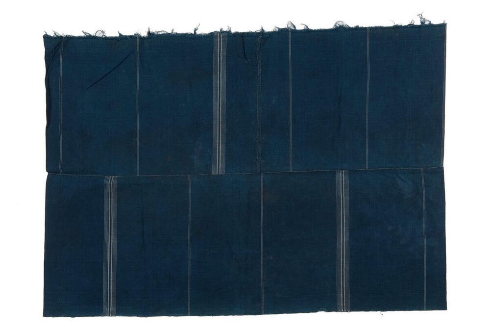 Blauwe wikkelrok