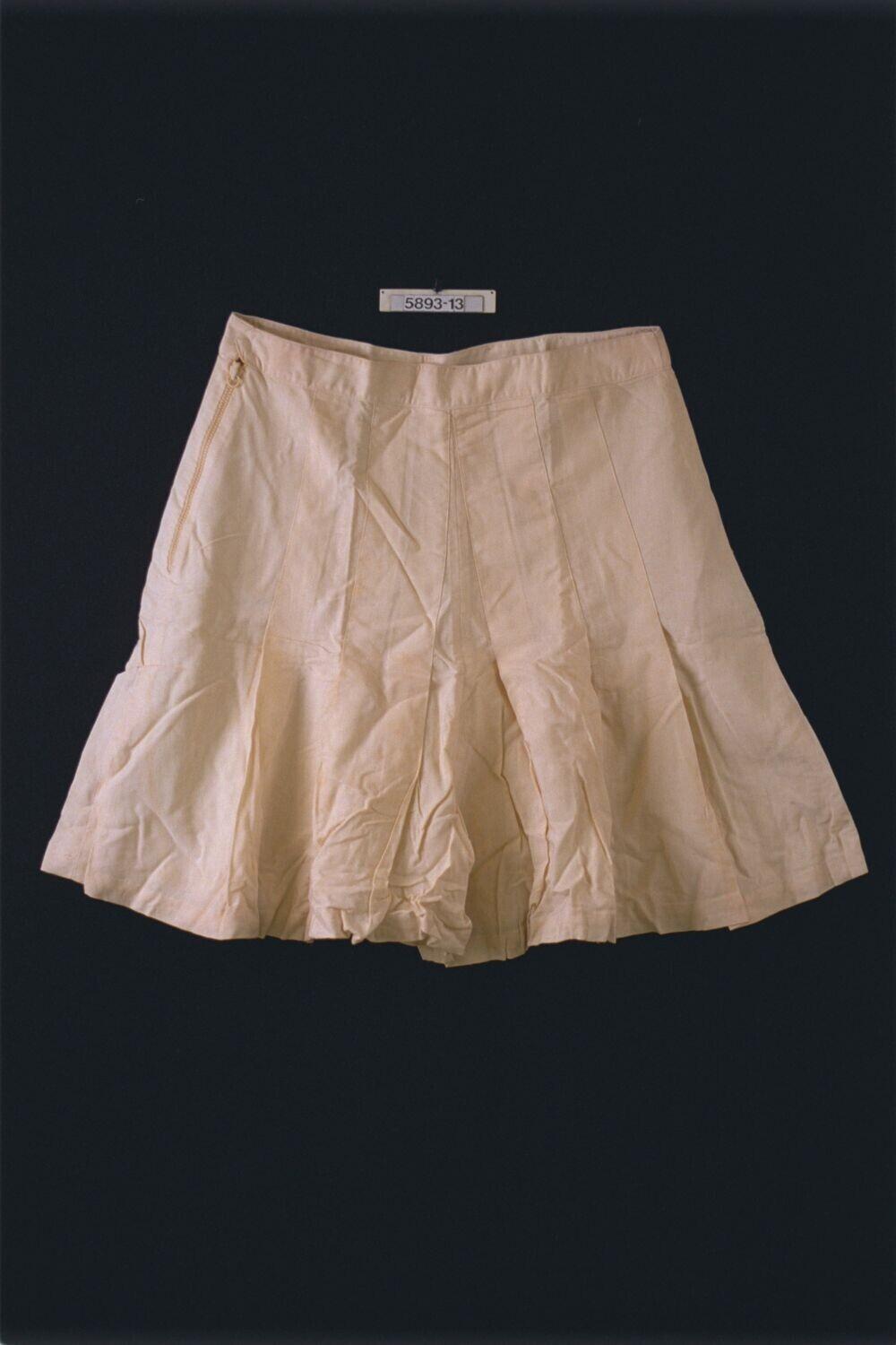 Broek met plooien
