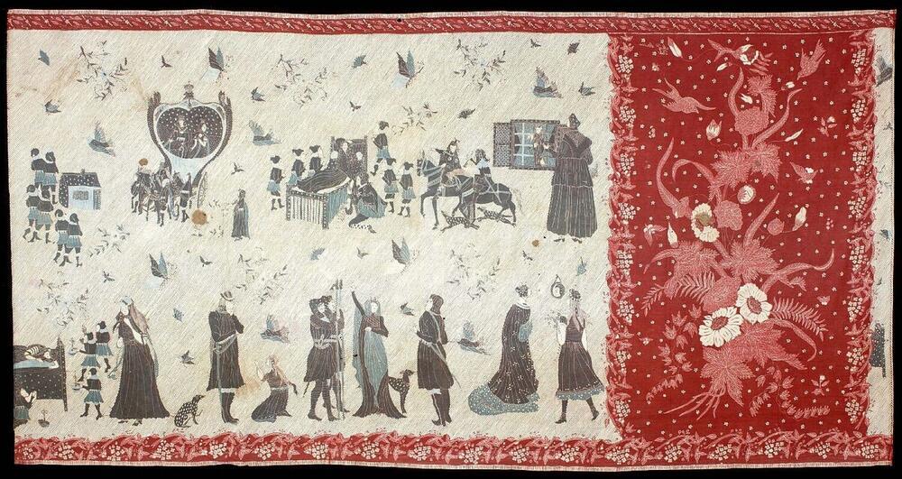 Sprookjes batik 'Sneeuwwitje'