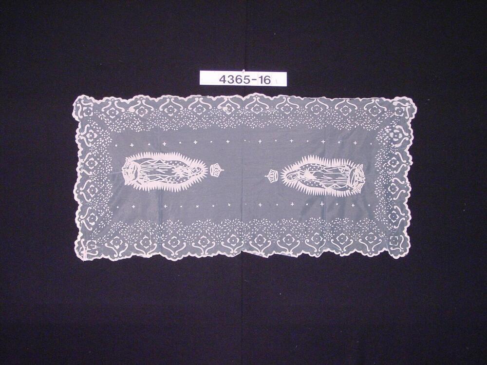 Nylon hoofddoek met afbeeldingen van de Heilige Maagd