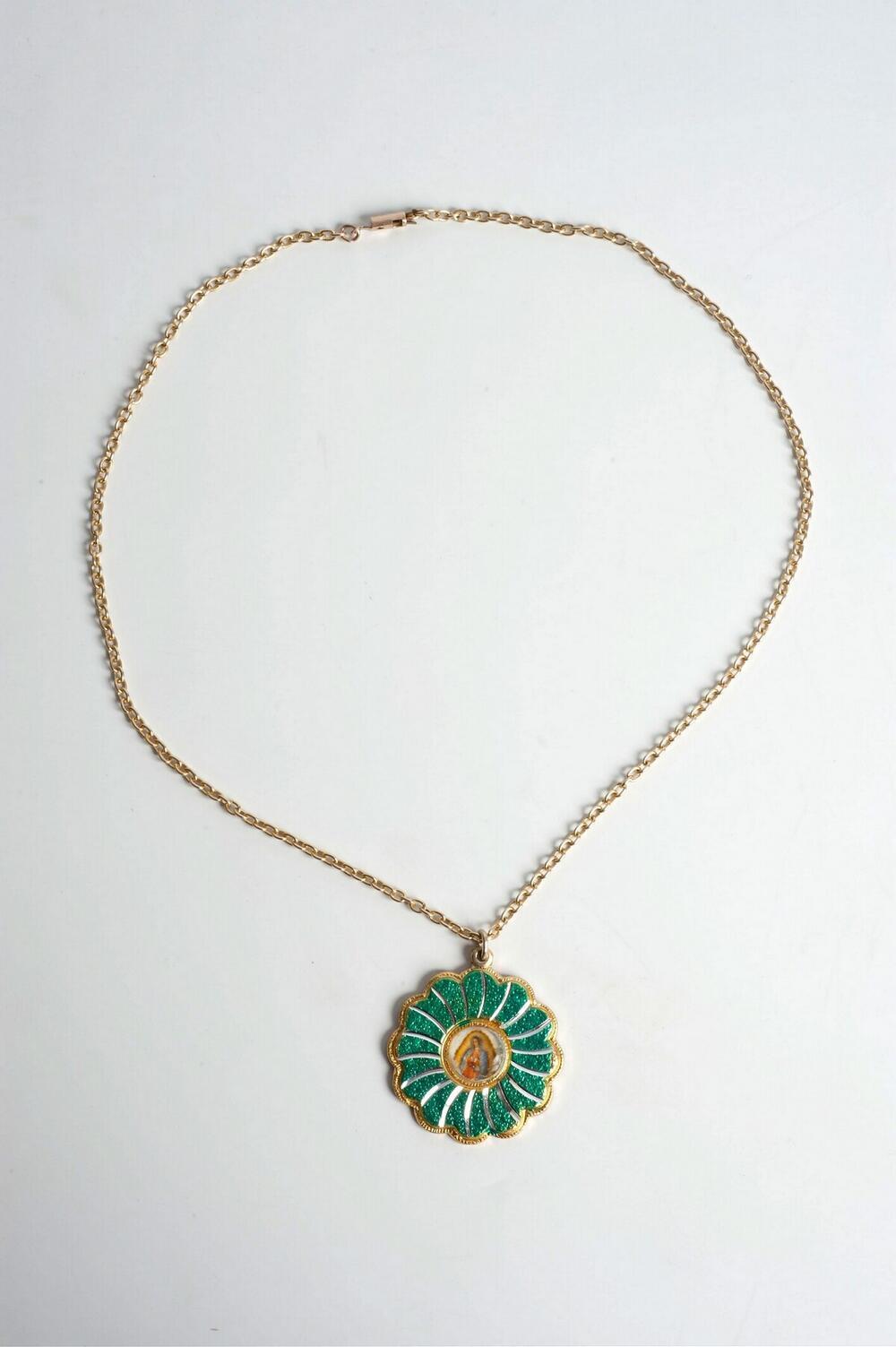 Hanger met afbeelding van de H.Maagd van Guadelupe