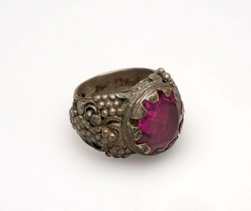 Zilveren vingerring