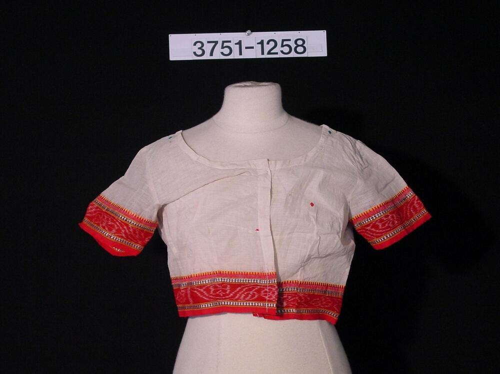 Blouse witte katoen