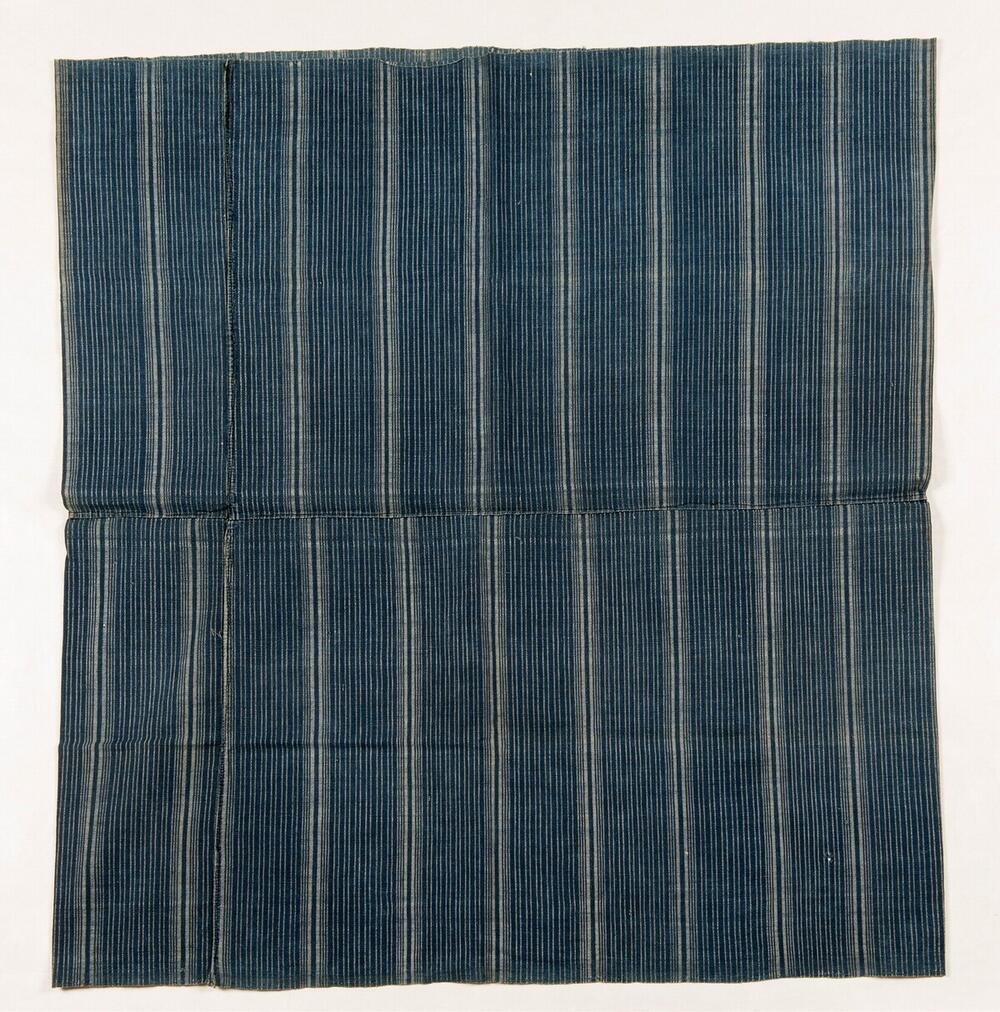Blauwe wikkelrok