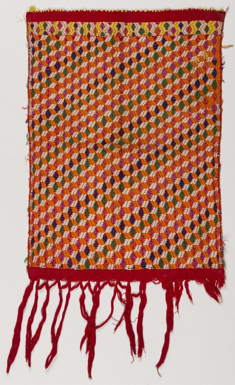 Doek met diagonale lijnen