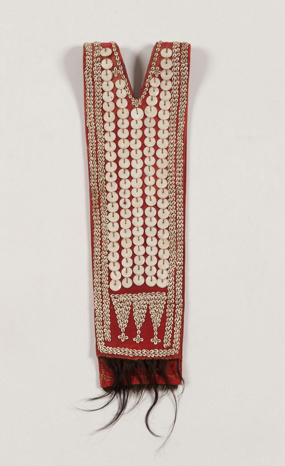 Mourning costume decorated with shelves