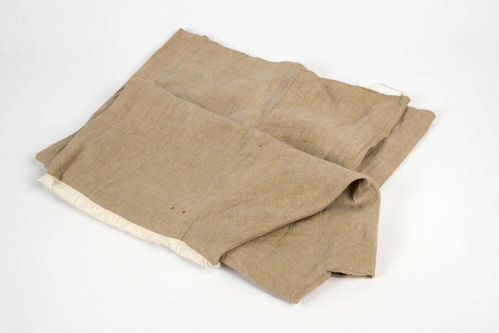 Katoenen broek, onderdeel van de kleding van een Chinese arbeider