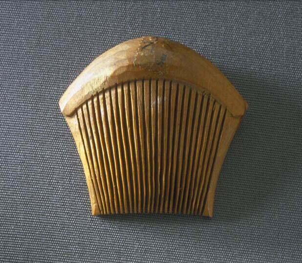 Houten haarkam