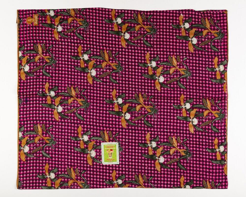 Een katoenen sarong gedragen door vrouwen.