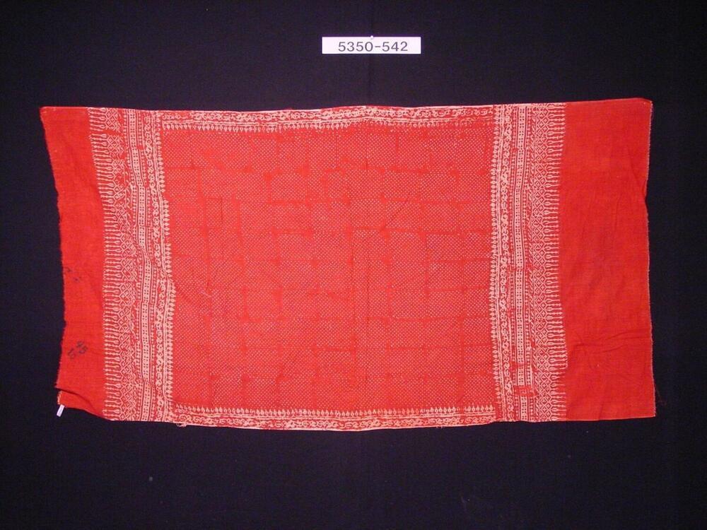 Katoenen omslagdoek met streepmotief
