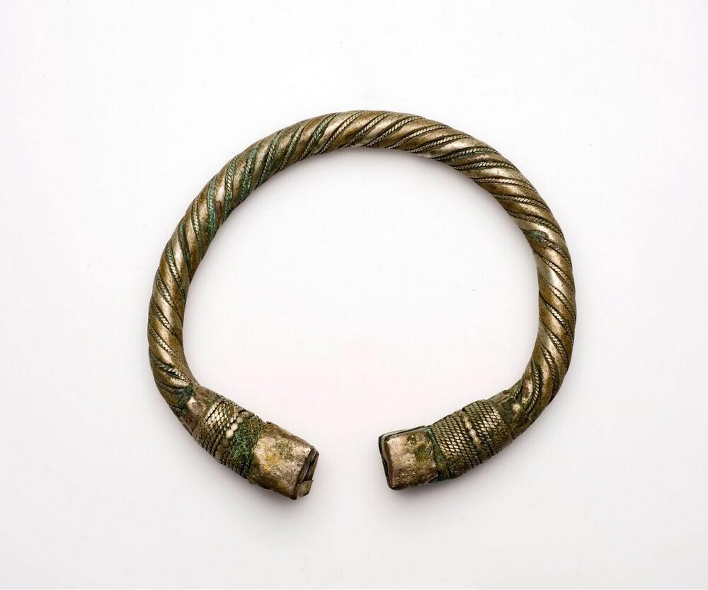 Zilveren enkelband