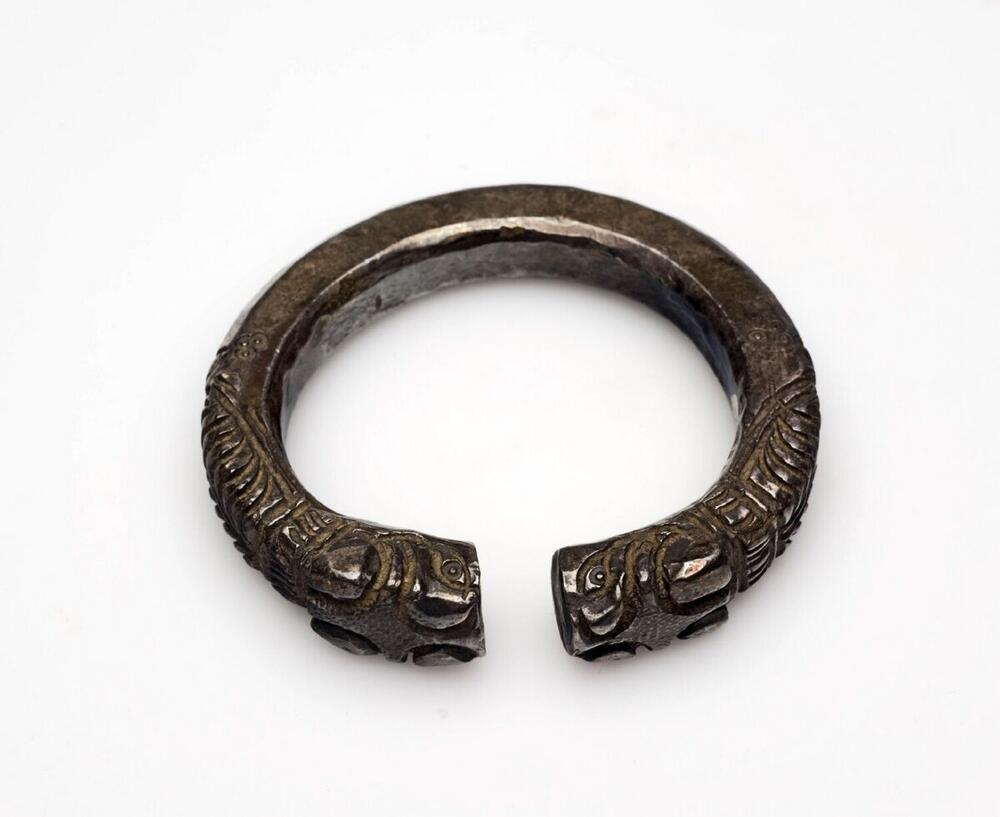 Massief zilveren armband