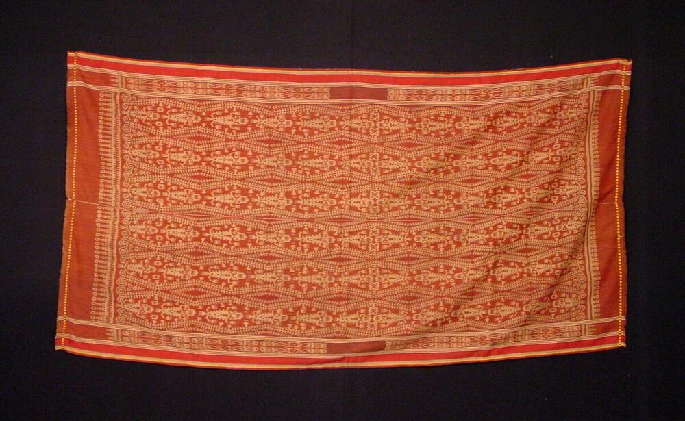 Katoenen doek met streeppatroon in scheringikat