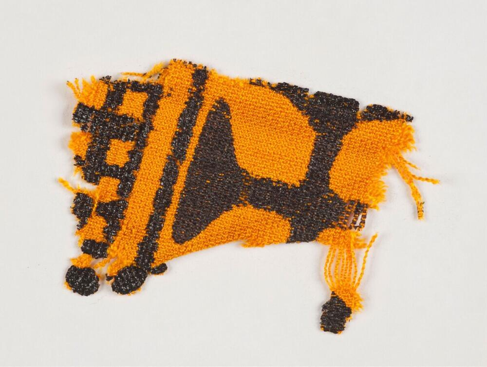 Fragment van een adinkra-doek?