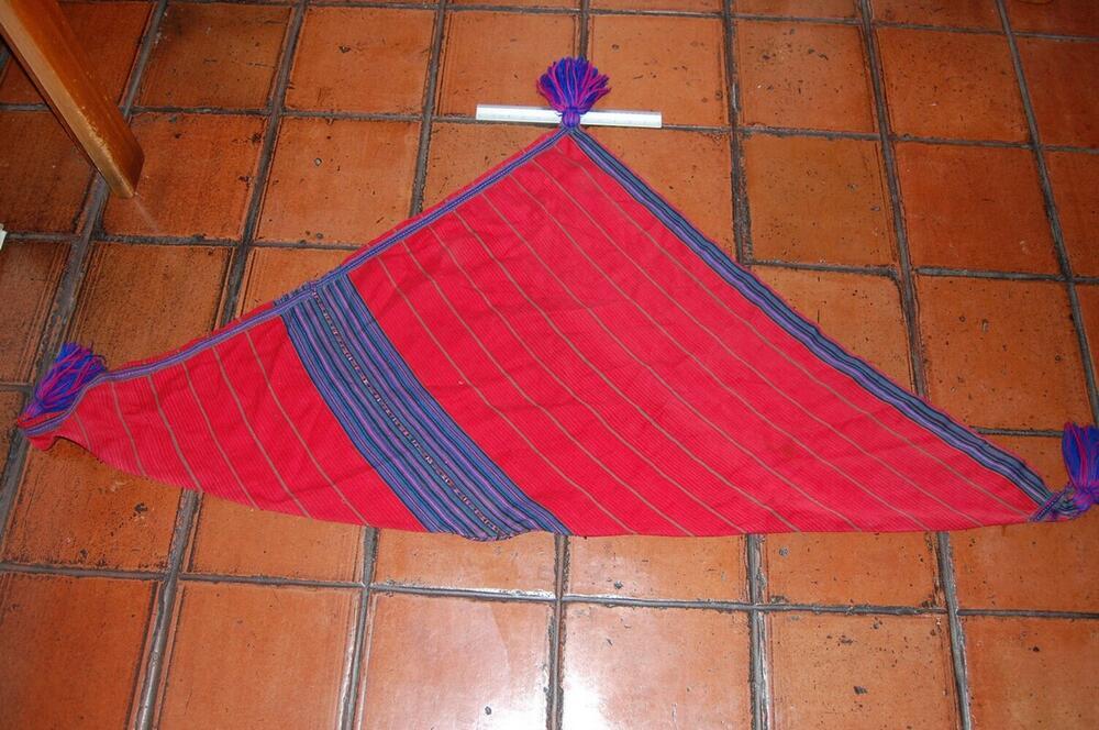 Rode ceremoniële doek