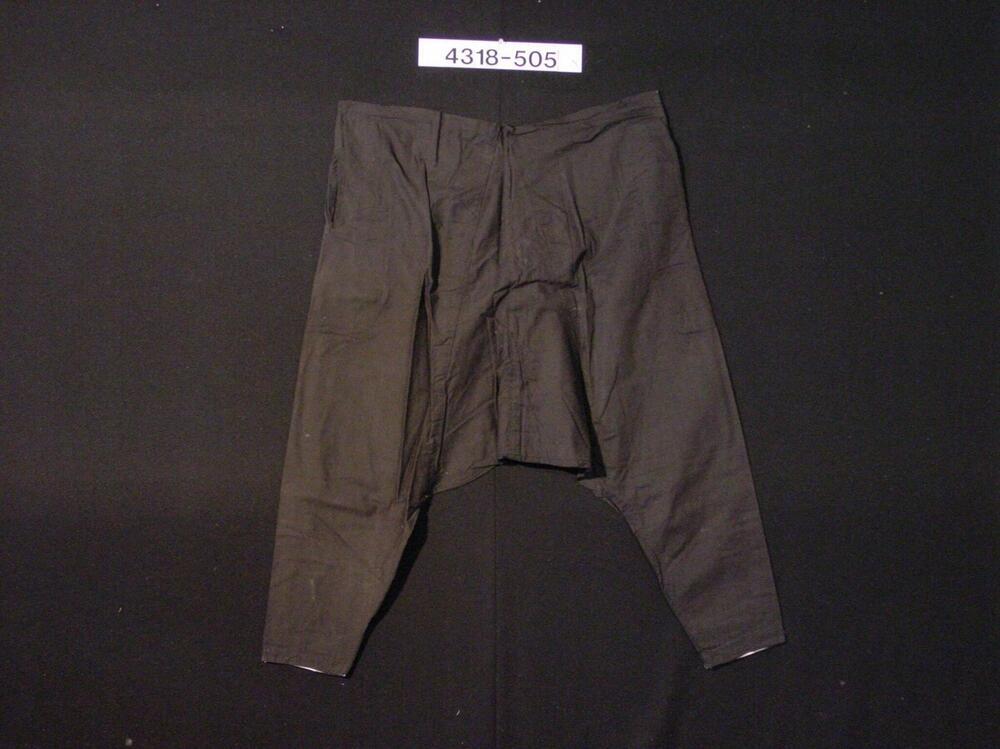 Wijde katoenen broek voor mannen