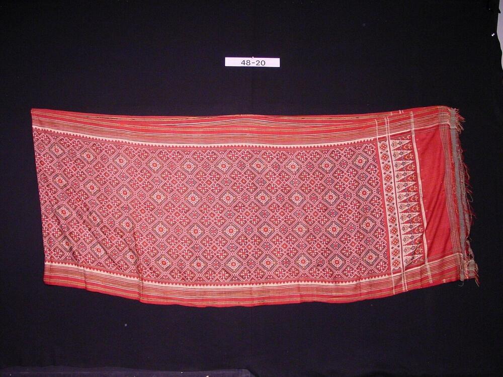 Zijden Brits-Indische tjinde