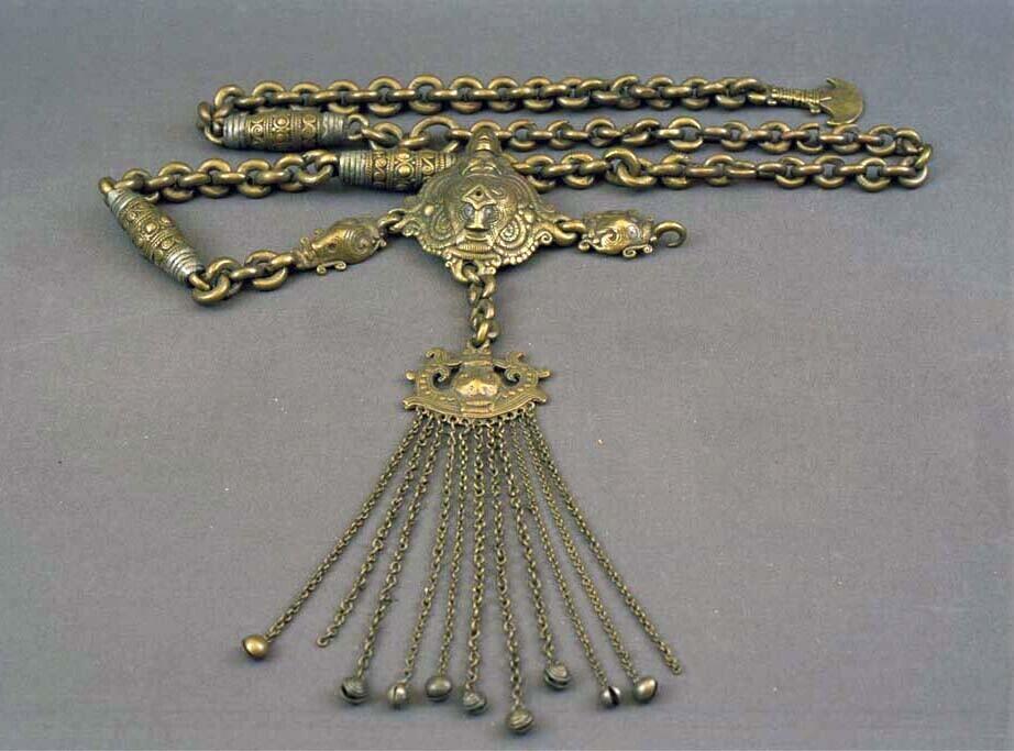 Buikgordel van messing