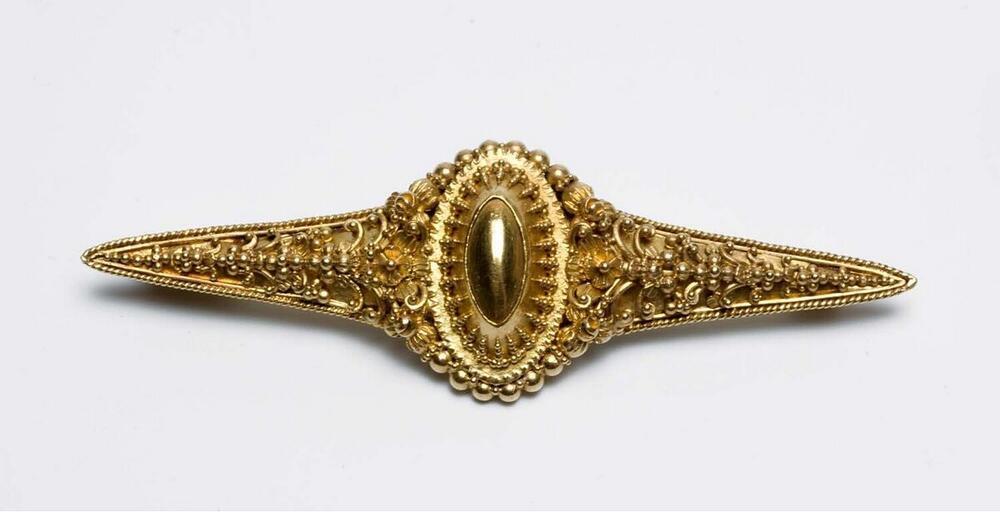 Gouden broche van Olga Sayers-Stern