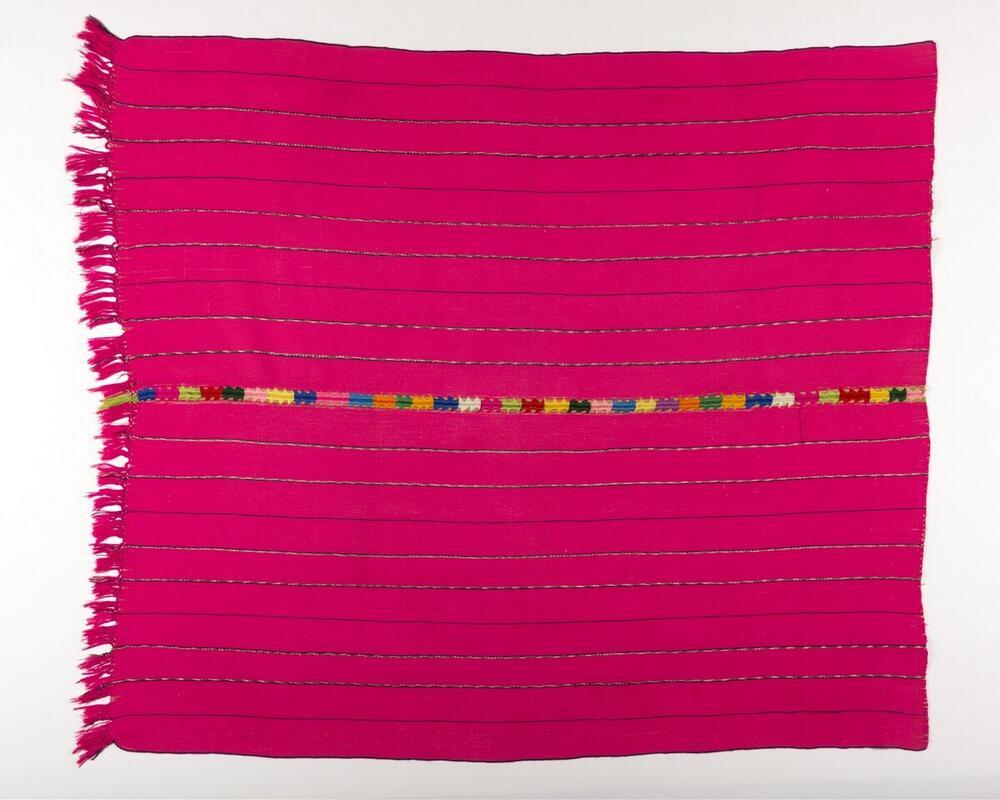 Roze gestreepte doek