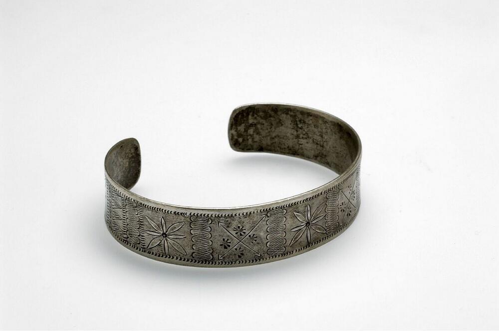 Zilveren open armband