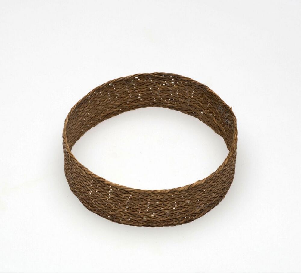 Armband van gevlochten bamboe