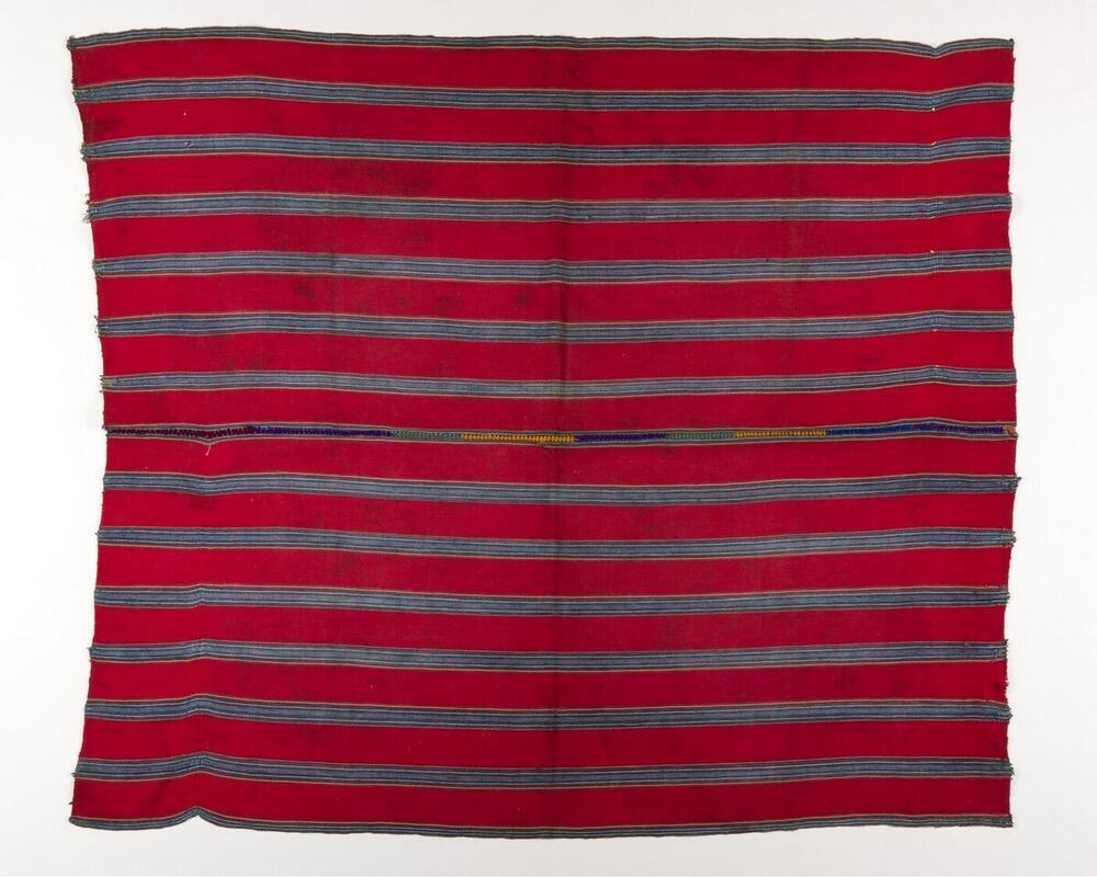 Gestreepte rode doek
