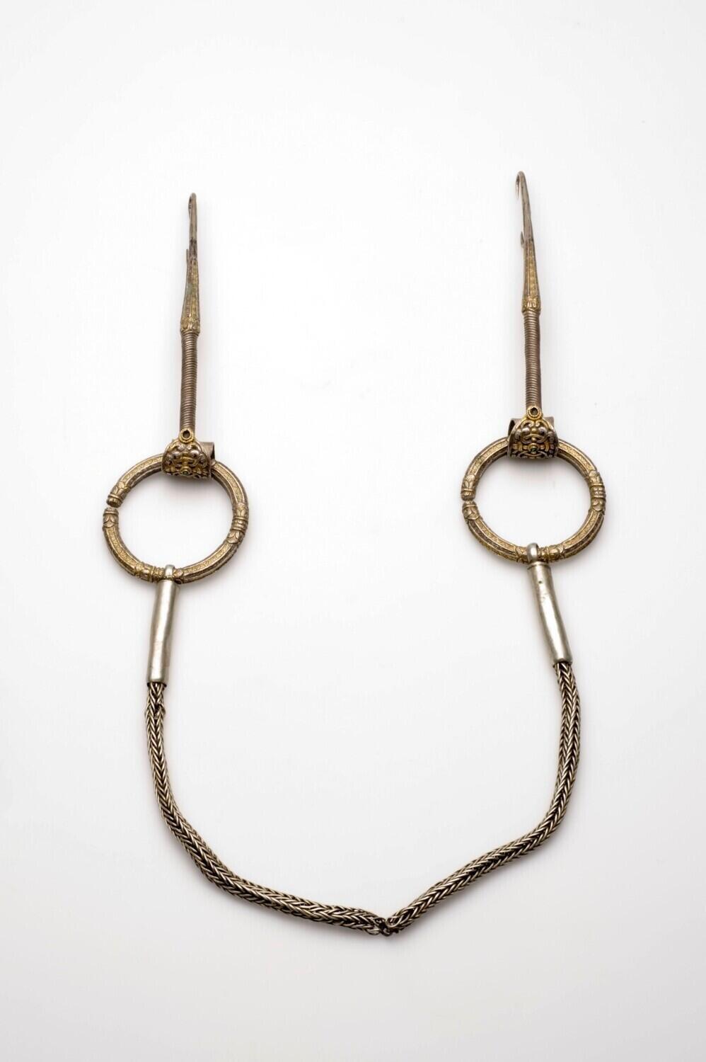 Jewellery of silver