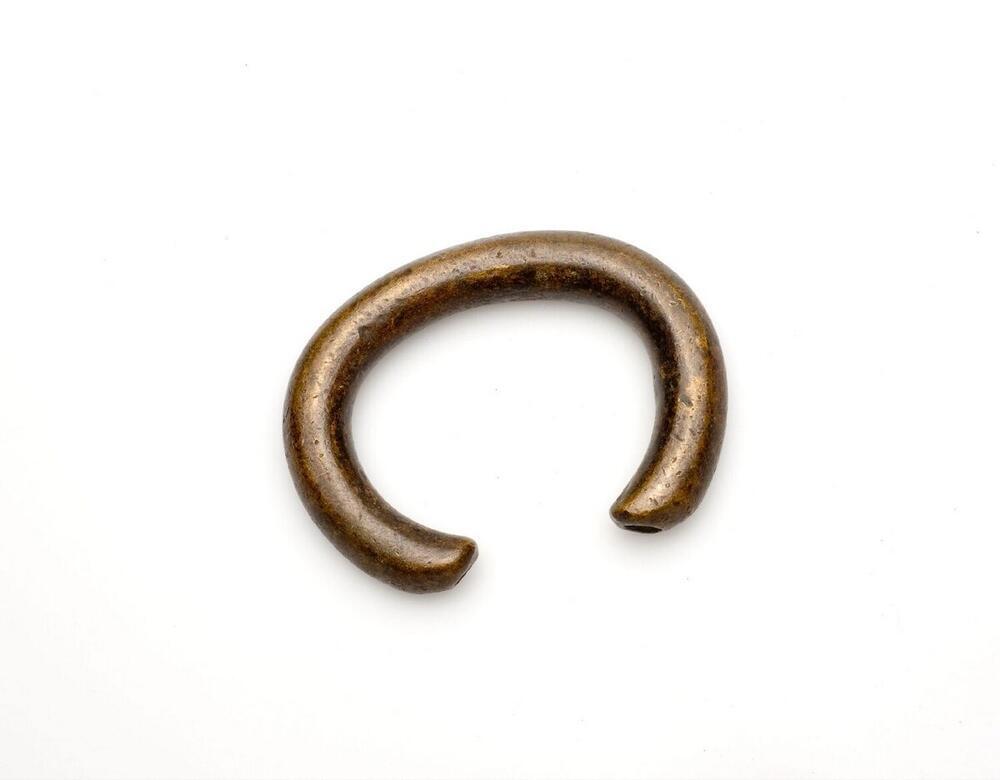 Massieve gladde bronzen armring