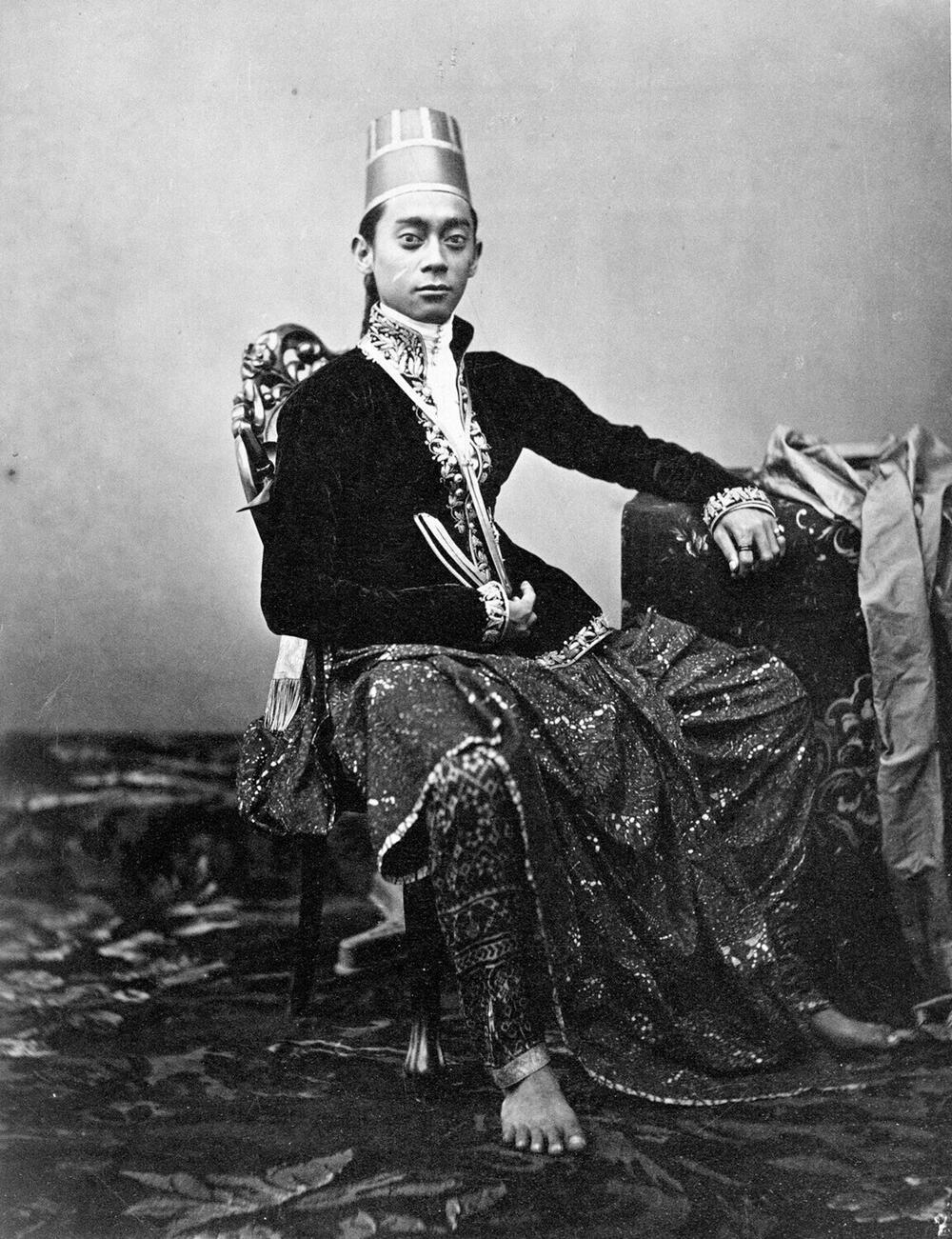 Prins Wiraguna van het hof van de Sultan van Jogjakarta.