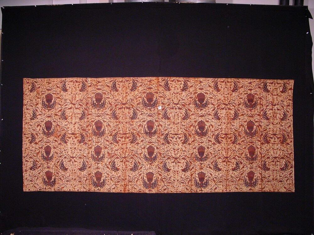 Gebatikte katoenen doek