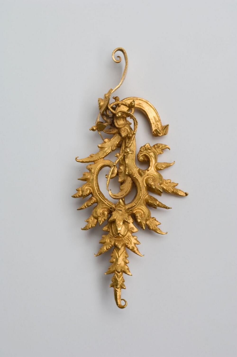 Gouden oorhanger