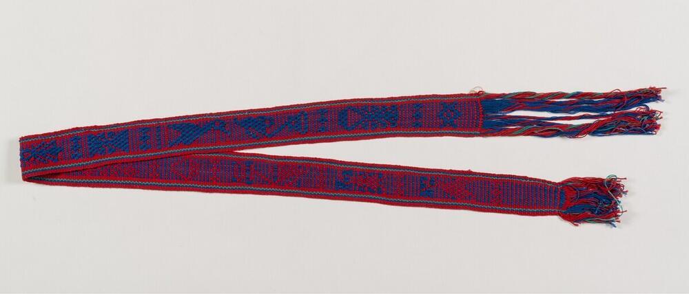 Rood en blauwe ceintuur