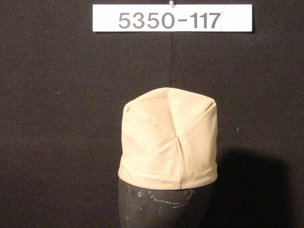 Katoenen beige mannenmuts