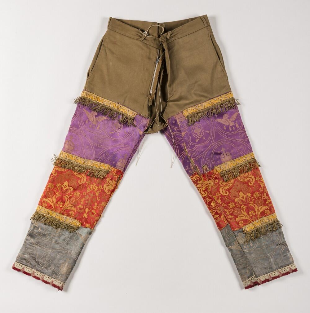 Broek - onderdeel van een danskostuum (Danza de la Pluma)
