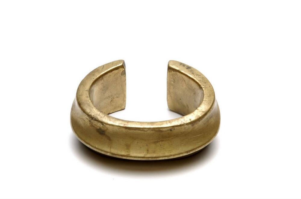Geelkoperen armband voor mannen