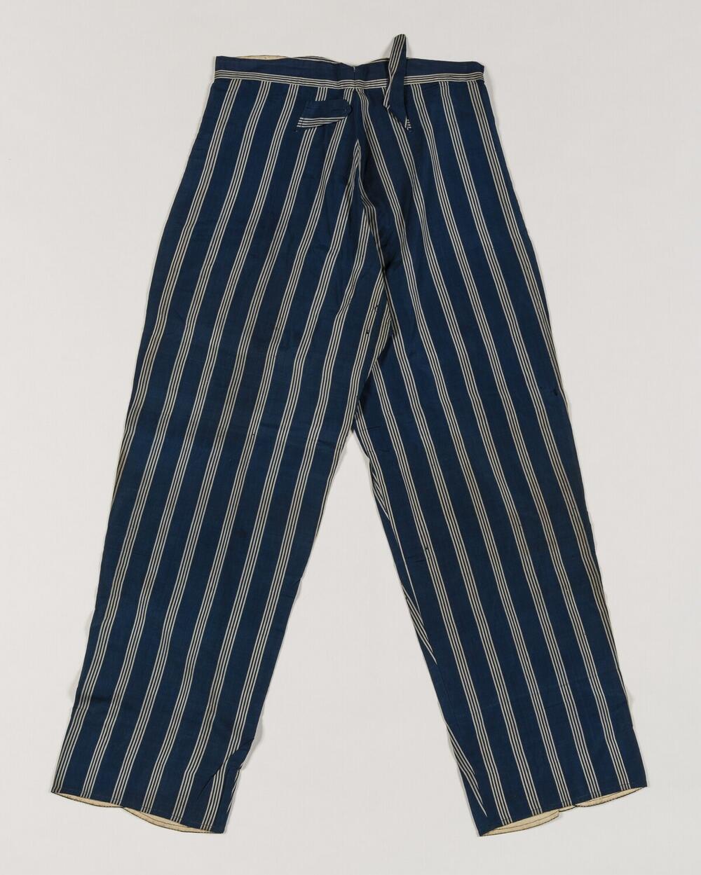 Broek, onderdeel van kostuum van een 'gobernadorcillo' (dorpshoofd)