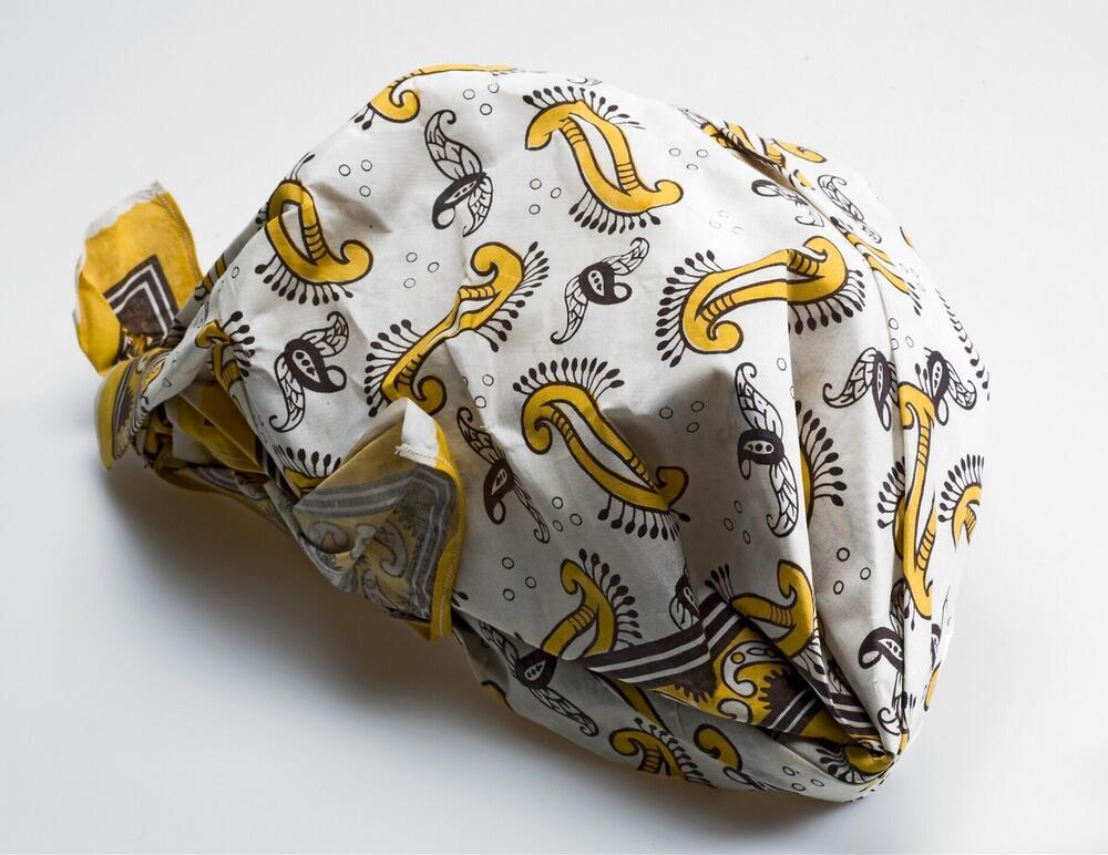 Katoenen Surinaams-Creoolse hoofddoek