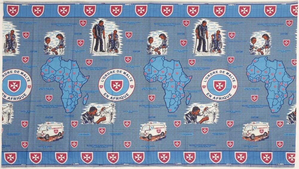 Cloth on Maltese Order in Africa