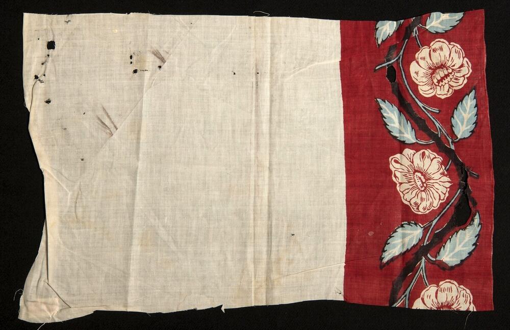 Fragment van een Surinaams-Creoolse hoofddoek
