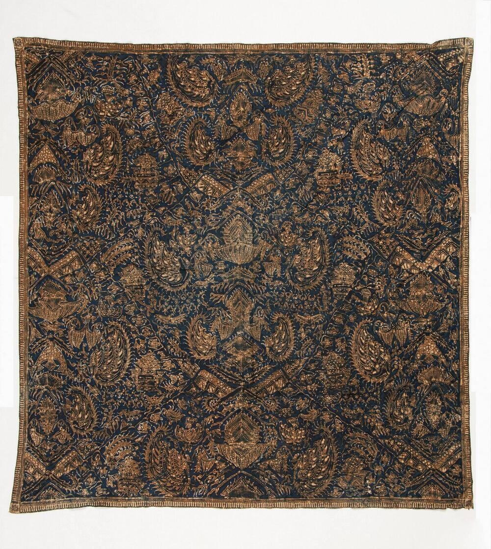 Gebatikte hoofddoek