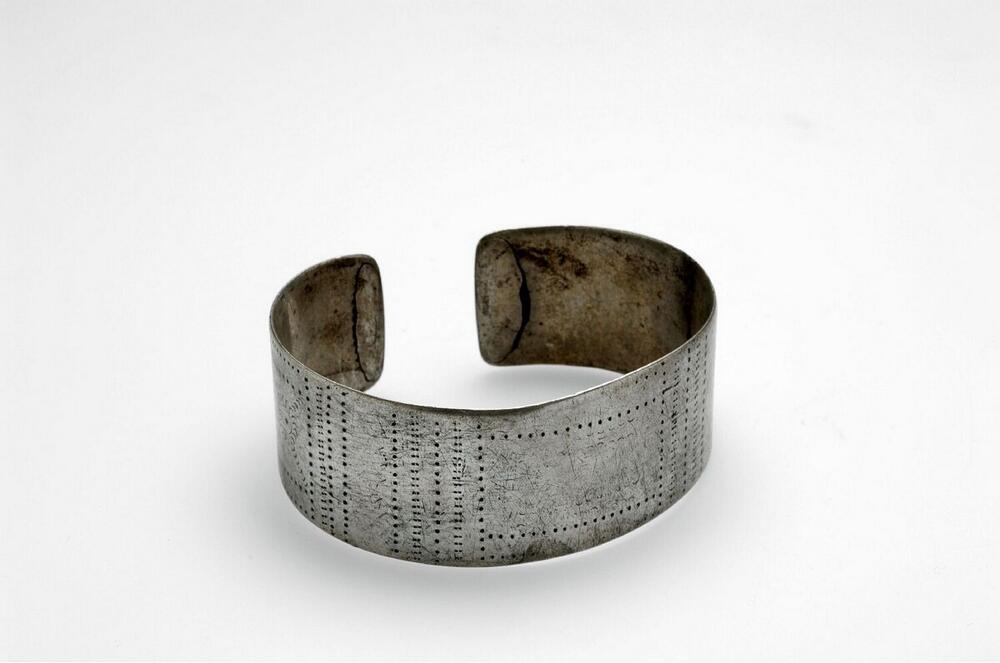 Zilveren open armband