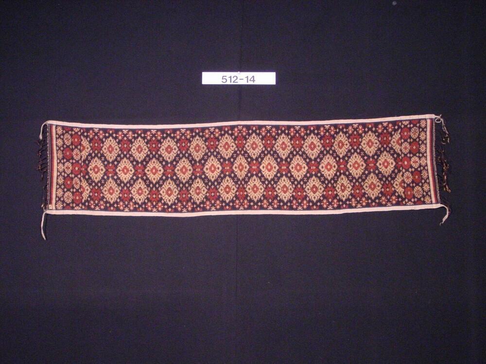 Katoenen doek met franje