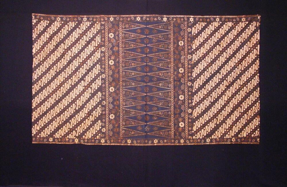 Gebatikte katoenen kokerrok