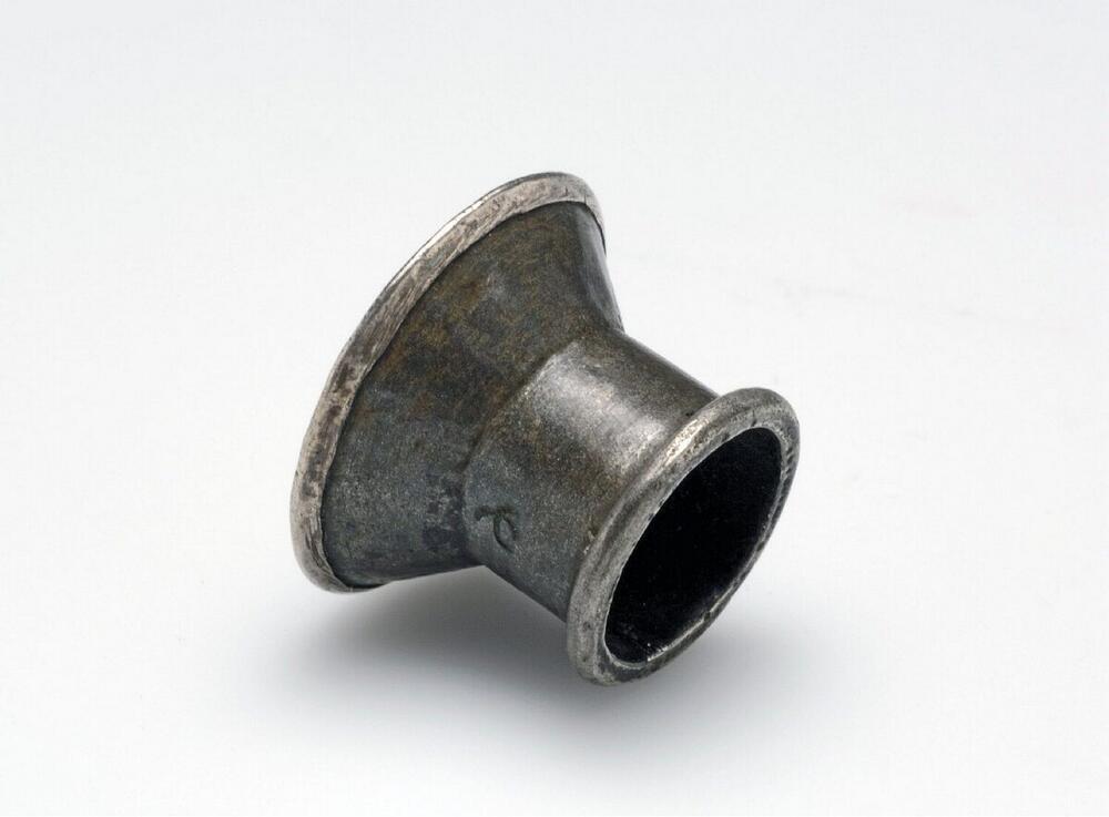 Zilveren oorplug