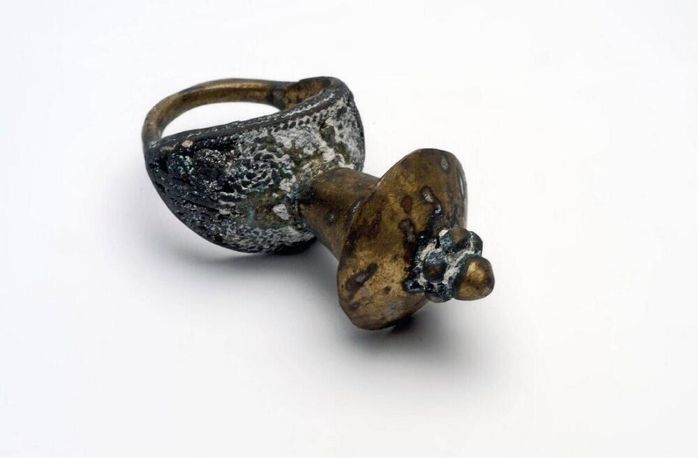 Zilveren vingerring