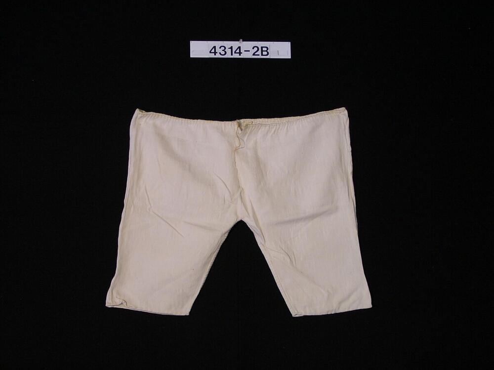 Katoenen broek van een mannenkostuum